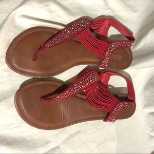 Dreamers Small Heeled Sandals Size 9